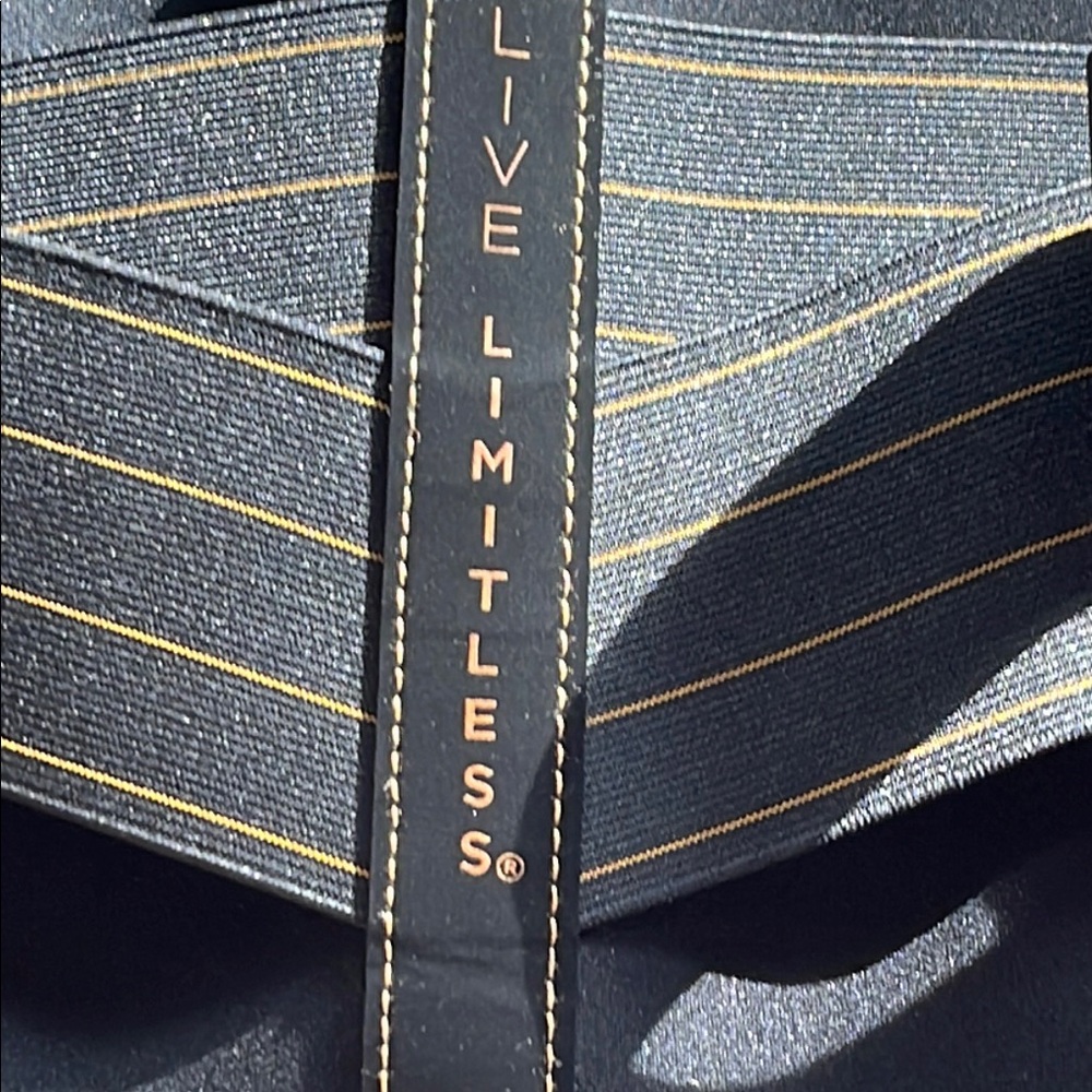 Copper Fit Black Back Support Belt